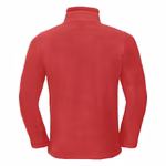 Russel Fleecejacke mit Kadettkragen und Reißverschlüssen, Classic Red S, Z8700 – Bild 4