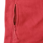 Russel Fleecejacke mit Kadettkragen und Reißverschlüssen, Classic Red S, Z8700 – Bild 7