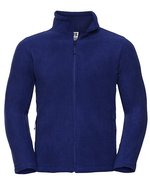 Russel Fleecejacke mit Kadettkragen und Reißverschlüssen, Black XS, Z8700 – Bright Royal