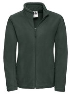 Russel Russell Ladies´ Full Zip Outdoor Fleece Black XS (Z8700F), Z8700F – Verde bottiglia