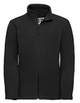 Fleecejacke mit Kadettkragen für Kinder – Black