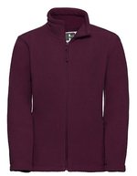 Veste polaire mit Kadettkragen pour enfant – Burgundy