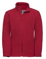Veste polaire mit Kadettkragen pour enfant – Classic Red