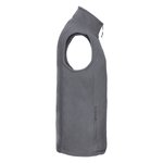 Russel Ärmellose Fleeceweste mit Kadettkragen, Bottle Green M, Z8720 – Bild 5