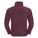 Russel Fleecepullover mit Kadettkragen und Reißverschluss, Black XS, Z8740 – Bild 4