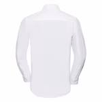 Russell Collection Chemise Oxford Cintrée en Coton, Black 3XL (47/48), Z922 – image 4