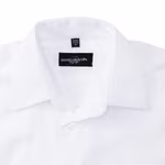 Russell Collection Chemise Oxford Cintrée en Coton, Black 3XL (47/48), Z922 – image 6