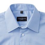 Russell Collection Tailliertes Oxford-Hemd aus Baumwolle 70%, Black 3XL (47/48), Z923 – Bild 6