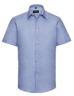 Russell Collection Tailliertes Oxford-Hemd aus Baumwolle 70% – Oxford Blue