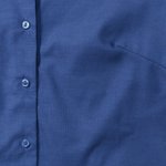 Russell Collection Oxford Bluse Slim Fit Pastellfarbe, Black XS, Z932F – Bild 8