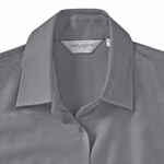 Russell Collection Kurzarm-Hemd Oxford Kollektion für Damen, Black XS, Z933F – Bild 6