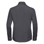 Russell Collection Klassische Popeline-Bluse mit Brusttasche, Black XS, Z934F – Bild 4