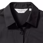 Russell Collection Chemise Classique Manches Courtes en Polycoton, Classic Red XS, Z935F – image 6