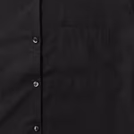 Russell Collection Camicetta a maniche lunghe in Cotone pettinato, Black XS, Z936F – immagine 7