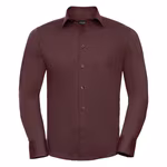 Russell Collection Camicia Stretch aderente con collo, Port L (41/42), Z946 – immagine 3