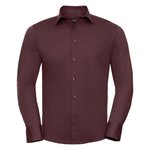 Russell Collection Körperbetontes Stretch-Hemd mit Kragen, Black 3XL (47/48), Z946 – Bild 3
