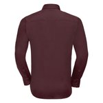 Russell Collection Körperbetontes Stretch-Hemd mit Kragen, Black 3XL (47/48), Z946 – Bild 4