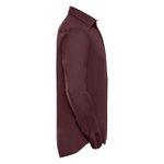 Russell Collection Körperbetontes Stretch-Hemd mit Kragen, Black 3XL (47/48), Z946 – Bild 5