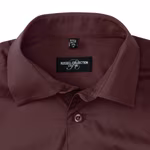Russell Collection Camicia Stretch aderente con collo, Port L (41/42), Z946 – immagine 6