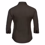 Russell Collection 3/4-Sleeve Blouse with Stretch Fabric, Black XS, Z946F – image 4