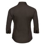 Russell Collection 3/4-Ärmel Bluse mit Stretch-Material, Black XS, Z946F – Bild 4