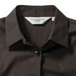 Russell Collection 3/4-Ärmel Bluse mit Stretch-Material, Black XS, Z946F – Bild 6