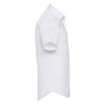 Russell Collection Körperbetontes Kurzarmhemd mit Stretch, Black 3XL (47/48), Z947 – Bild 5