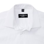 Russell Collection Körperbetontes Kurzarmhemd mit Stretch, Black 3XL (47/48), Z947 – Bild 6