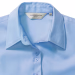 Russell Collection Camicia in Cotone Micro-Twill, sagomata, Black XS, Z956F – immagine 6