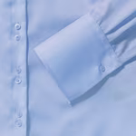 Russell Collection Camicia in Cotone Micro-Twill, sagomata, Black XS, Z956F – immagine 8