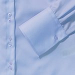 Russell Collection Baumwoll-Mikro-Twill Hemd, tailliert, Black XS, Z956F – Bild 8