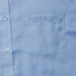 Russell Collection Wrinkle-Free Cotton Shirt with Chest Pocket, Black 3XL (47/48), Z957 – image 7