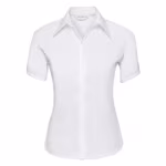 Russell Collection Tailliertes bügelfreies Baumwoll-Mikro-Twill Hemd, Black XS, Z957F – Bild 3