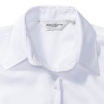 Russell Collection Tailliertes bügelfreies Baumwoll-Mikro-Twill Hemd, Black XS, Z957F – Bild 6