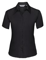 Russell Collection Tailliertes bügelfreies Baumwoll-Mikro-Twill Hemd, Black XS, Z957F – Bild 2