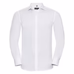 Russell Collection Langarmhemd mit körperbetontem Schnitt, Black 3XL (47/48), Z960 – Bild 3