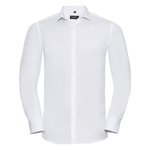 Russell Collection Langarmhemd mit körperbetontem Schnitt, Black 3XL (47/48), Z960 – Bild 3