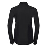 Russell Collection Körperbetonte Bluse mit Feuchtigkeitsableitung, Black XS, Z960F – Bild 4