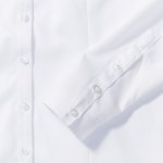 Russell Collection Slim Fit Herringbone Business-Hemd, Light Blue XS, Z962F – Bild 7