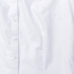 Russell Collection Tailliertes Kurzarm-Hemd in Herringbone, Light Blue XS, Z963F – Bild 7