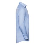 Russell Collection Langarm-Hemd mit Kontrastdetails und Slim-Fit, Light Blue/Mid Blue 3XL (47/48), Z964 – Bild 4