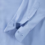 Russell Collection Langarm-Hemd mit Kontrastdetails und Slim-Fit, Light Blue/Mid Blue 3XL (47/48), Z964 – Bild 6