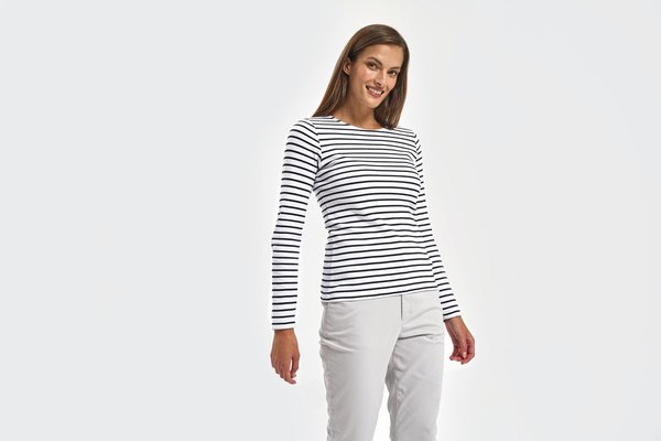 Women´s Marinière Coastal Long Sleeve Tee