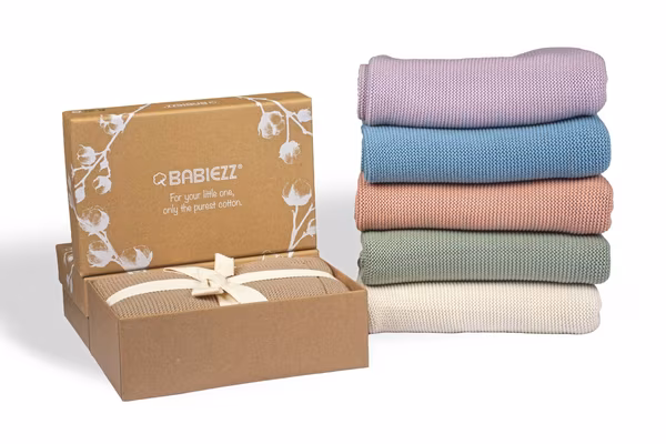 Babiezz® Organic Knitted Blanket