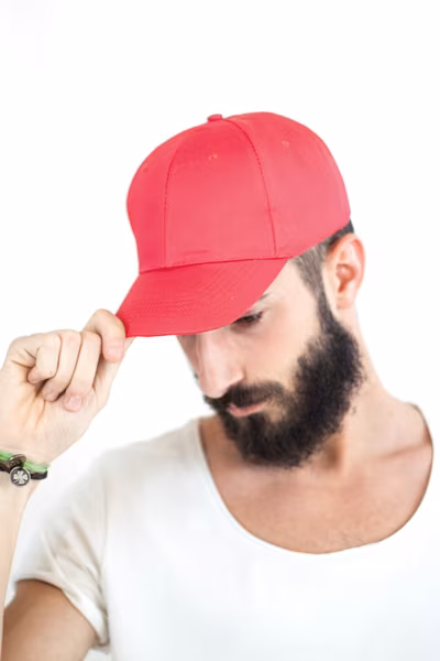 Atlantis Cap Six Panel en coton avec fermeture velcro