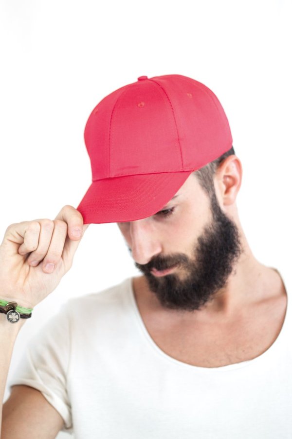 Atlantis Baumwoll Six Panel Cap mit Klettverschluss