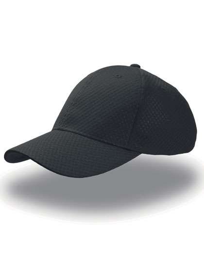 Atlantis Strukturierte Polyester Cap mit Klettverschluss