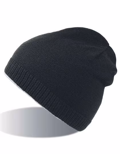 Atlantis Double-Layered Winter Beanie with Cotton Jersey