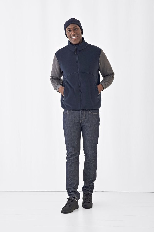 B&C COLLECTION Fleece Traveller+ Weste mit Reißverschluss