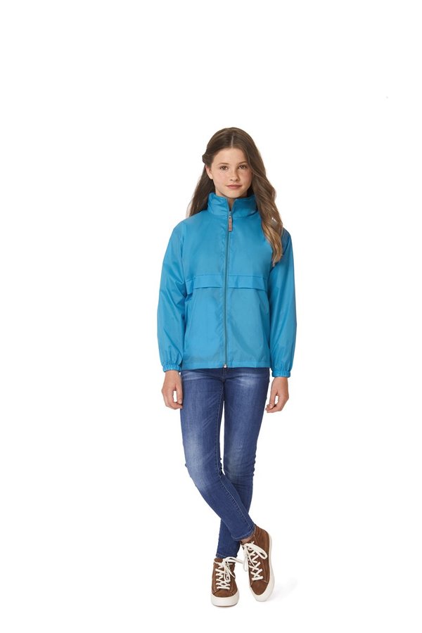 B&C COLLECTION Kinderjacke Sirocco, wasserabweisend, Nylon